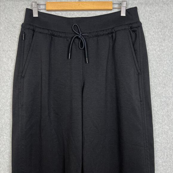 Athleta Black Allure High Rise Wide Leg Pant Size Large - Picture 3 of 10